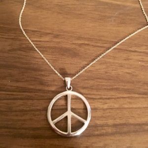 Peace Sign necklace